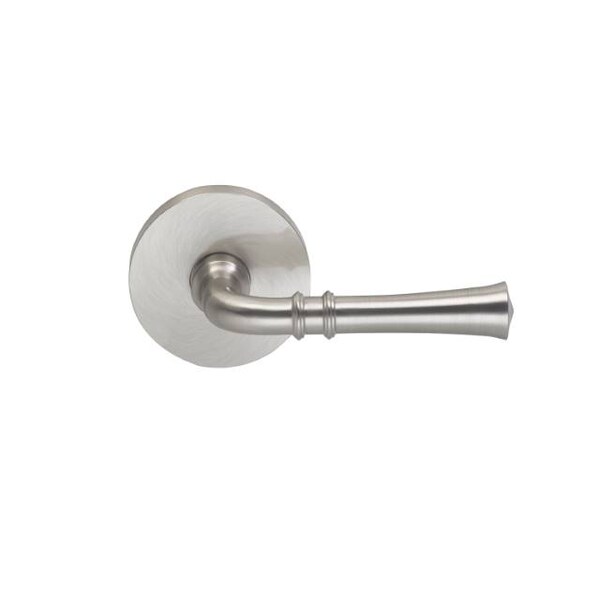 Lever with Modern Rose Single Dummy Lever Satin Nickel 785