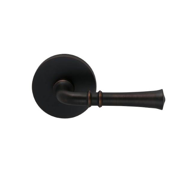 Lever Modern Rose Pass Lever 2-3/4" BS T Strike Tuscan Bronze 785
