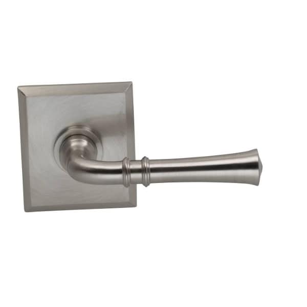 Lever Rectangular Rose Priv Lever 2-3/4" BS T Strike Satin Nickel 785