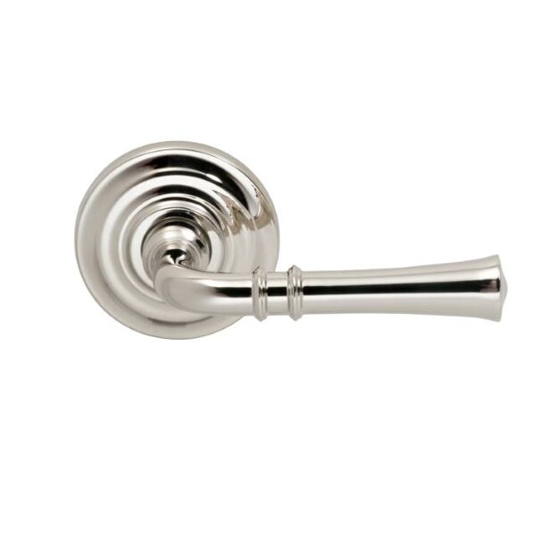 Lever with Traditional Rose Single Dummy Lever Bright Nickel 785