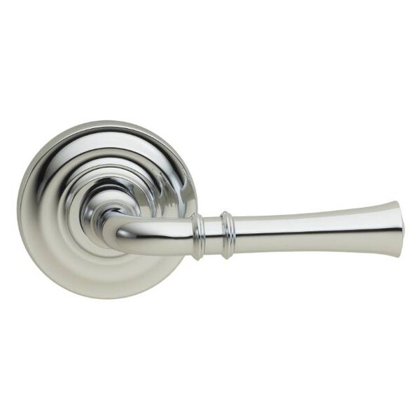 Lever Traditional Rose Pass Lever 2-3/4" BS T Strike Bright Chrome 785