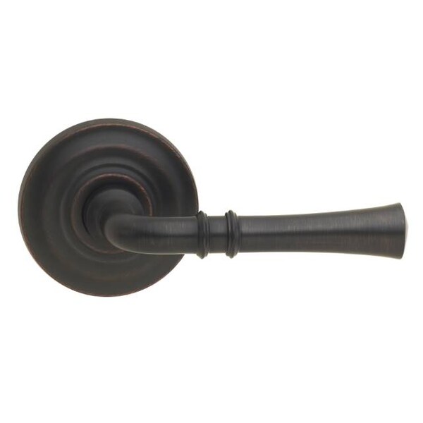 Lever Traditional Rose Pass Lever 2-3/8" BS T Strike Tuscan Bronze 785