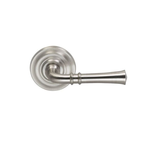 Lever Traditional Rose Priv Lever 2-3/8" BS T Strike Satin Nickel 785