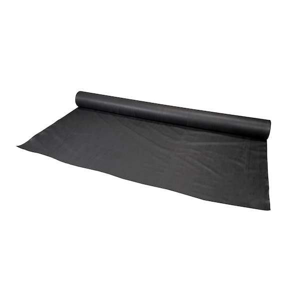 12.5 in x 360 in NW80 Non-Woven Geotextile Polypropylene, BLACK