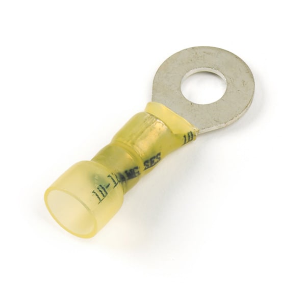 Ring Terminal, 5/16 in Stud Size, 600 V, 25 PK