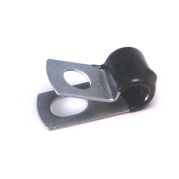 Vinyl Insul. Steel Clamps, 7/8", PK100