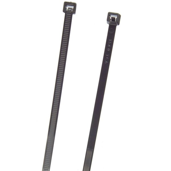 Standard Tie, Black, 5.8", 40lb., PK1000