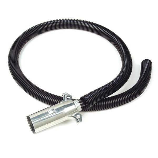 Nylon Split Flex Tubing, Black, 1", 300 ft.