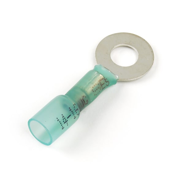 Ring Terminal, 5/16 in Stud Size, 600 V, 25 PK
