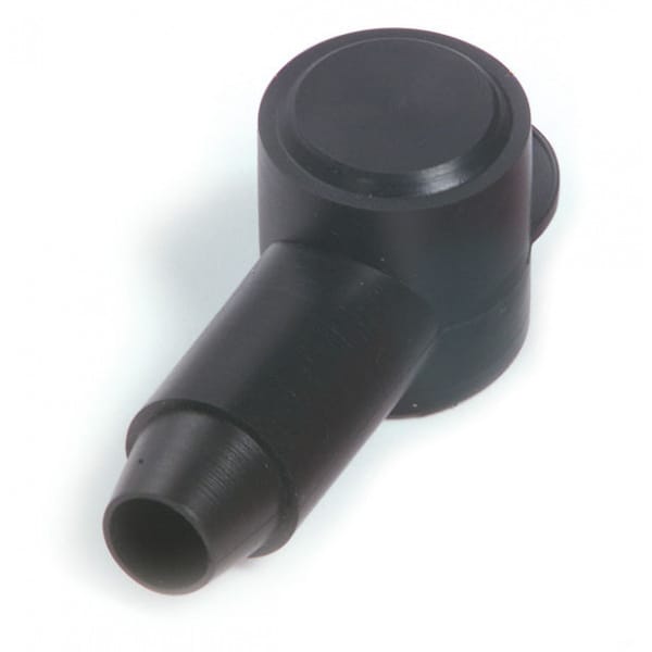 Tab Insulator, 2-2/0 Ga, Blk, PK5