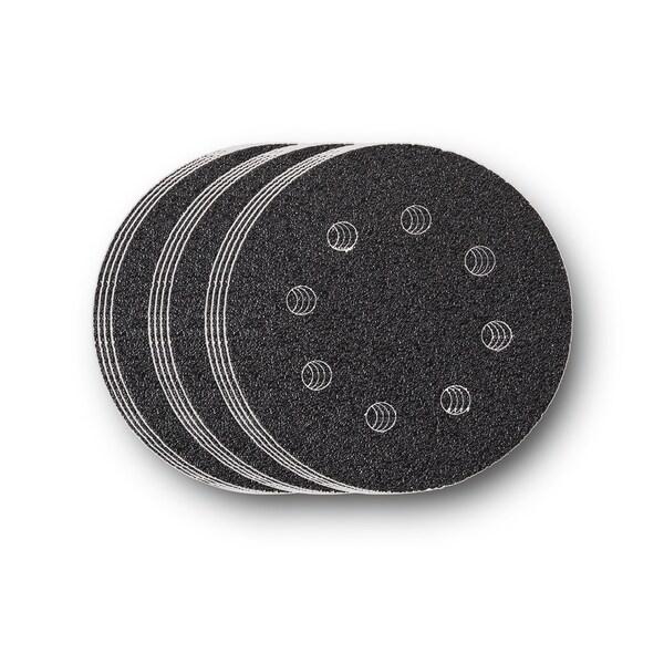 Sandpaper Zirconium Rnd, Hook And Loop 4