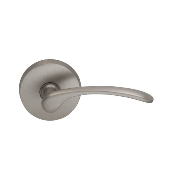 Lever Passage 2-3/4" Backset, T Strike, 1-3/8" Doors Satin Nickel 890