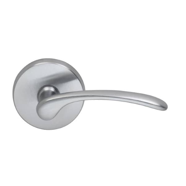 Lever Passage 2-3/4" Backset, T Strike, 1-3/4" Doors Satin Chrome 890