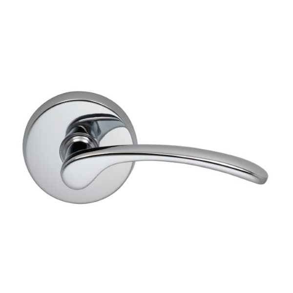 Lever Privacy 2-3/8" Backset, T Strike, 1-3/8" Doors Bright Chrome 890