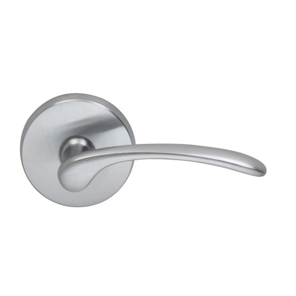 Lever Privacy 2-3/4" Backset, T Strike, 1-3/4" Doors Satin Chrome 890