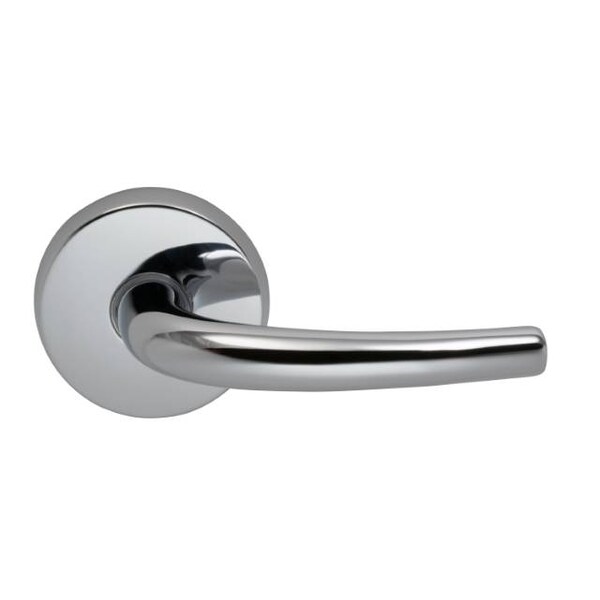 Lever Privacy 2-3/4" Backset, T Strike, 1-3/8" Doors Bright Chrome 892