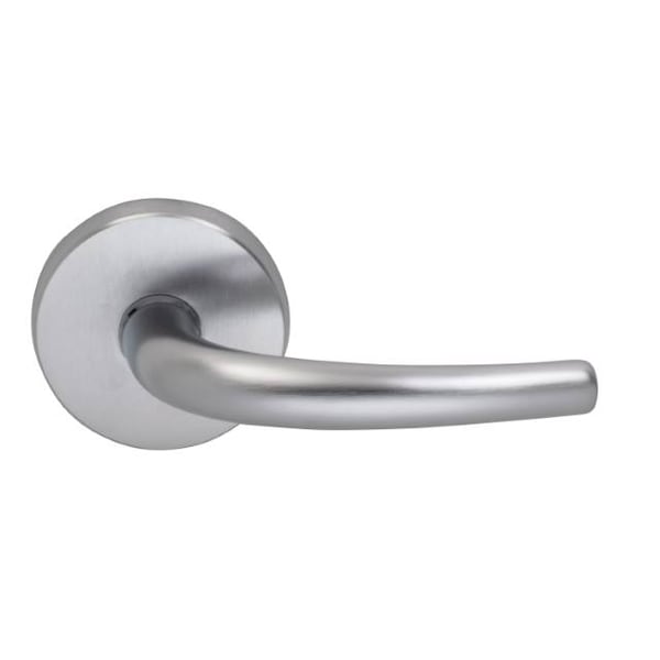 Lever Privacy 2-3/8" Backset, T Strike, 1-3/8" Doors Satin Chrome 892