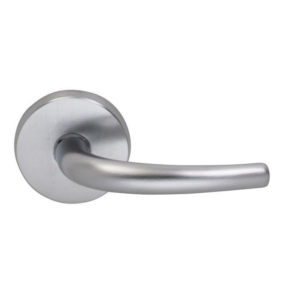 Lever Privacy 2-3/4" Backset, T Strike, 1-3/4" Doors Satin Chrome 892