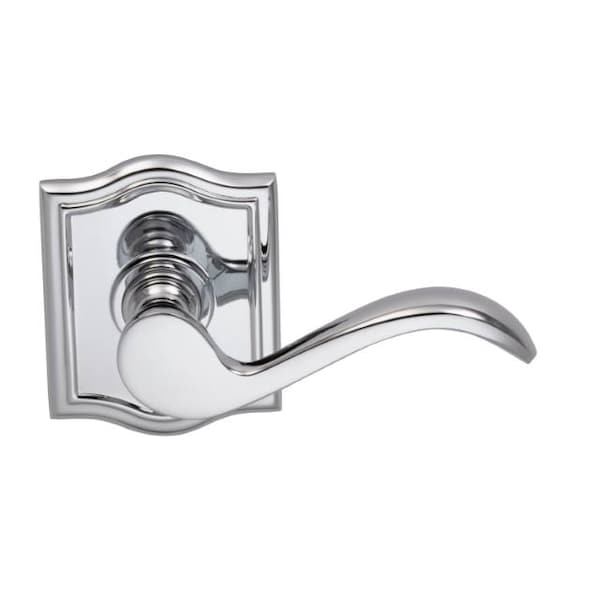Lever with Arched Rose Single Dummy Right Hand Lever Bright Chrome 895