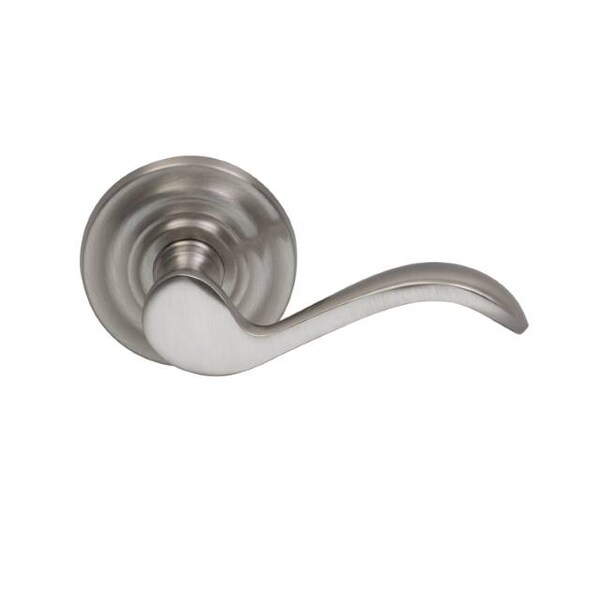 Lever Traditional Rose Priv Lever 2-3/4" BS T Strike Satin Nickel 895