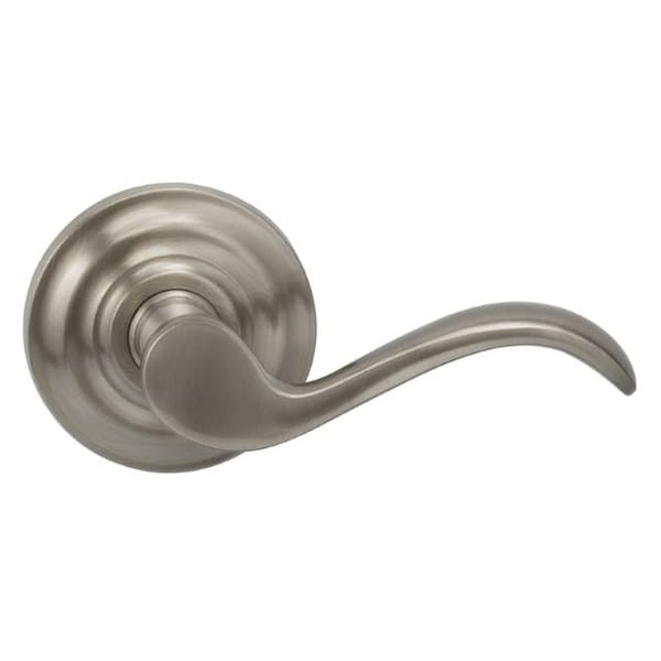 Lever Traditional Rose Pass Lever 2-3/8" BS T Strike Satin Nickel 895