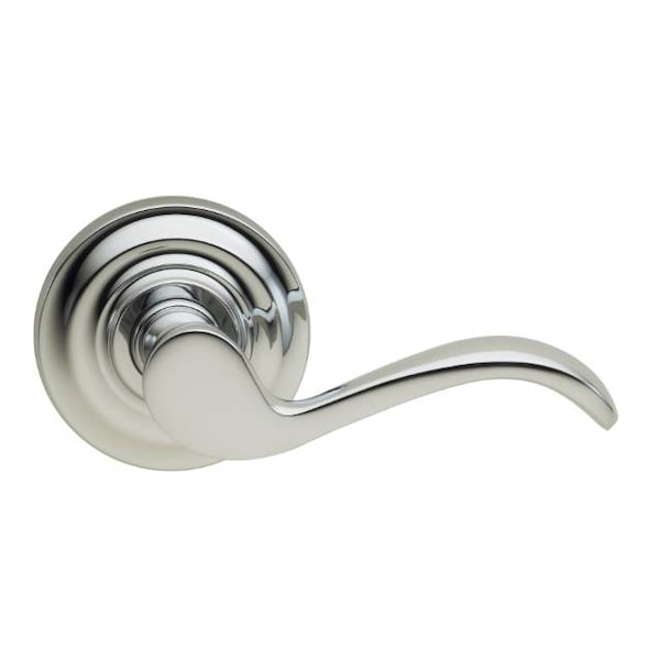Lever Traditional Rose Pass Lever 2-3/8" BS T Strike Bright Chrome 895