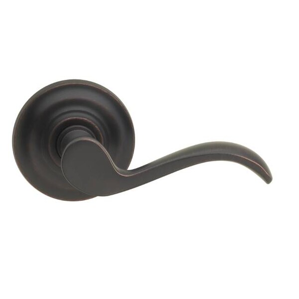 Lever Traditional Rose Pass Lever 2-3/8" BS T Strike Tuscan Bronze 895