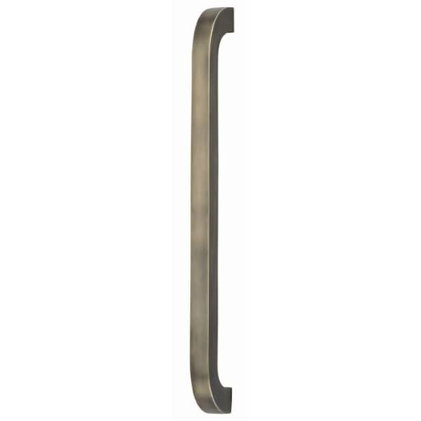 Modern Appliance Door Pull Antique Brass 12" Center to Center