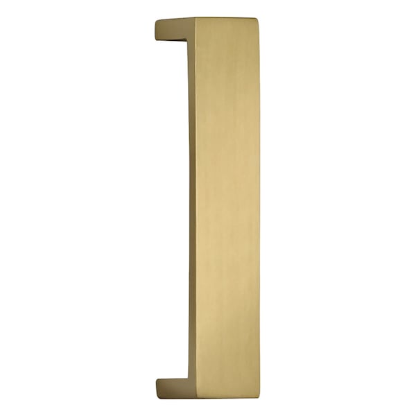 Center to Center Flat Modern Cabinet Pull Satin Nickel 4"