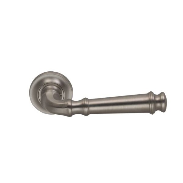 Lever 1-3/4" Rose Pass 2-3/4" BS T 1-3/4" Doors Satin Nickel 904