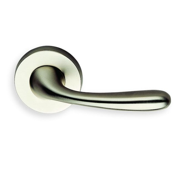Lever Single Dummy Satin Nickel 905