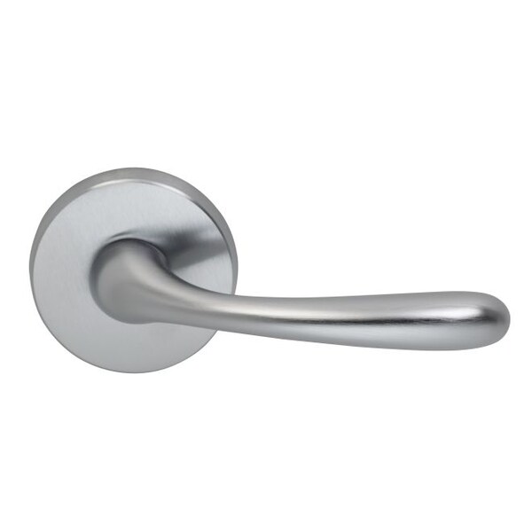 Lever Privacy 2-3/8" Backset, T Strike, 1-3/4" Doors Satin Chrome 905