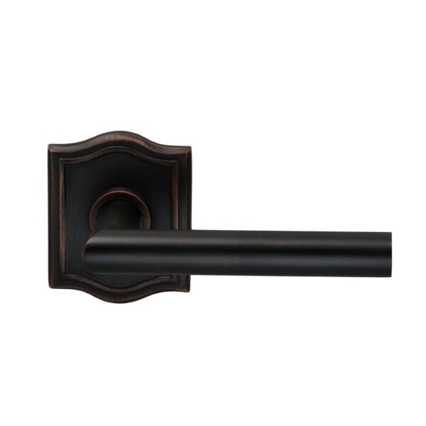 Lever with Arched Rose Single Dummy Lever Tuscan Bronze 912