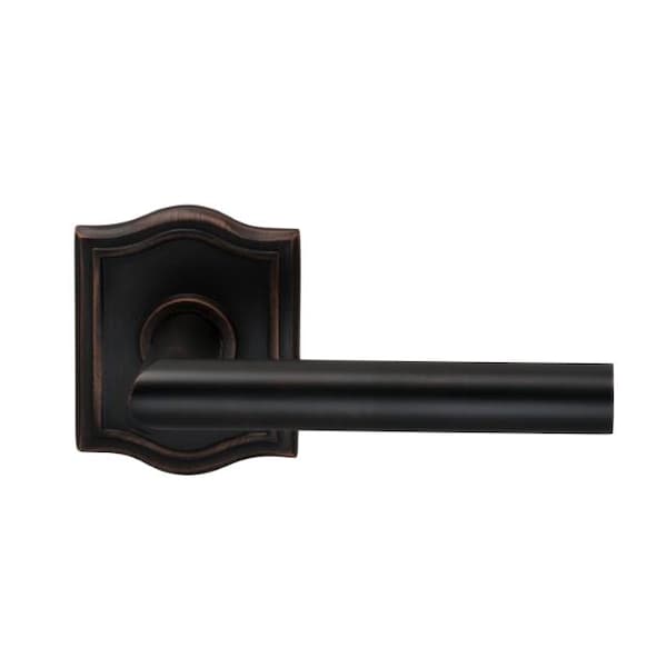 Lever Arched Rose Priv Lever 2-3/4" BS T Strike Tuscan Bronze 912