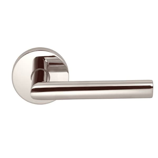 Lever with Modern Rose Single Dummy Lever Bright Nickel 912