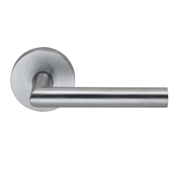 Lever Modern Rose Priv Lever 2-3/4" BS T Strike Satin Chrome 912