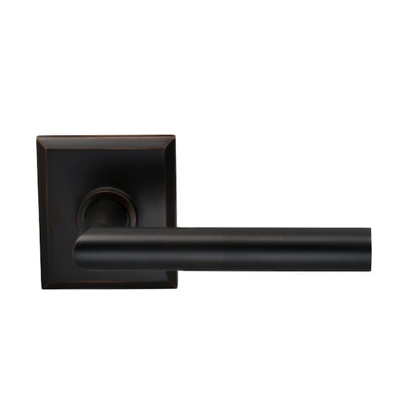 Lever Rectangular Rose Priv Lever 2-3/8" BS T Strike Tuscan Bronze 912
