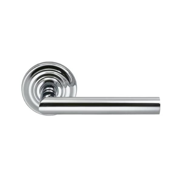 Lever Traditional Rose Pass Lever 2-3/4" BS T Strike Bright Chrome 912