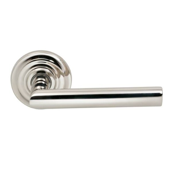 Lever Traditional Rose Pass Lever 2-3/8" BS T Strike Bright Nickel 912