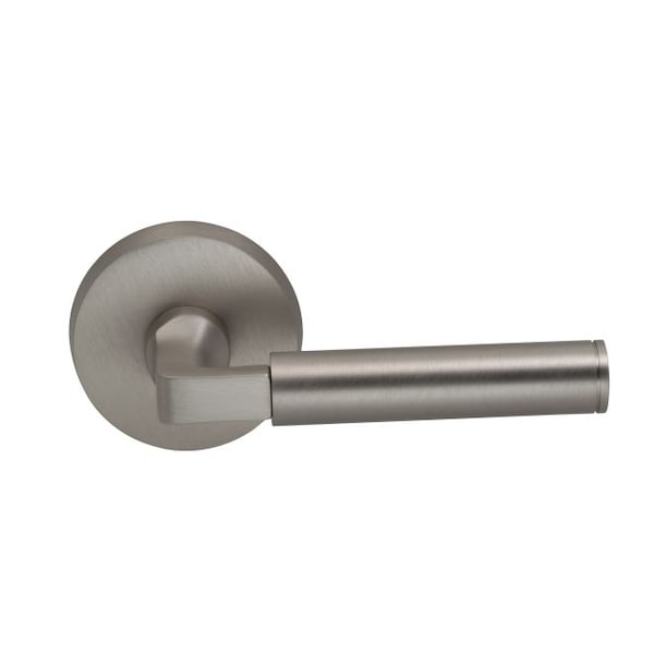 Lever Privacy 2-3/8" Backset, T Strike, 1-3/8" Doors Satin Nickel 914