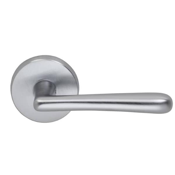 Lever Passage 2-3/4" Backset, T Strike, 1-3/4" Doors Satin Chrome 915