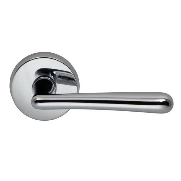 Lever Priv 2-3/8" BS Full Lip 1-3/8" Doors Bright Chrome 915