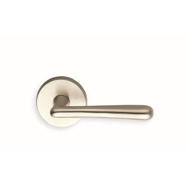 Lever Passage 2-3/8" Backset, T Strike, 1-3/8" Doors Satin Nickel 915