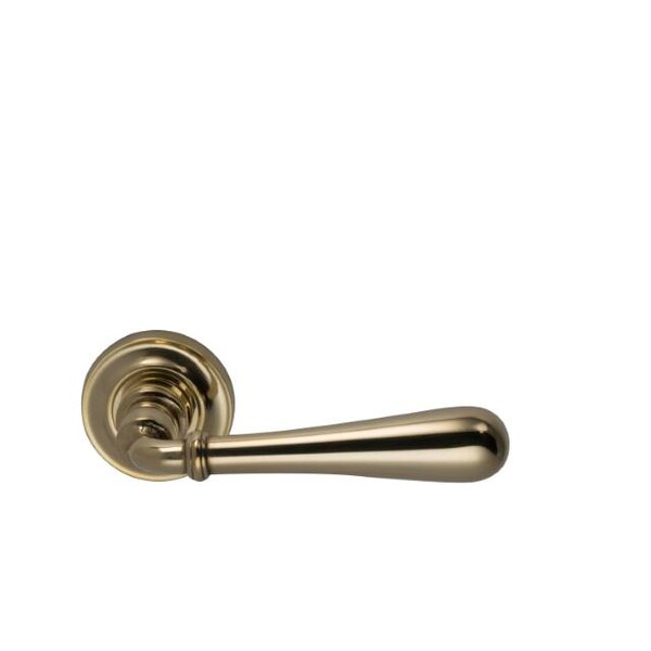 LVR 1-3/4" Rose Pass 234BS Full Lip 1-3/8" Doors ULQ Bright Brass 918