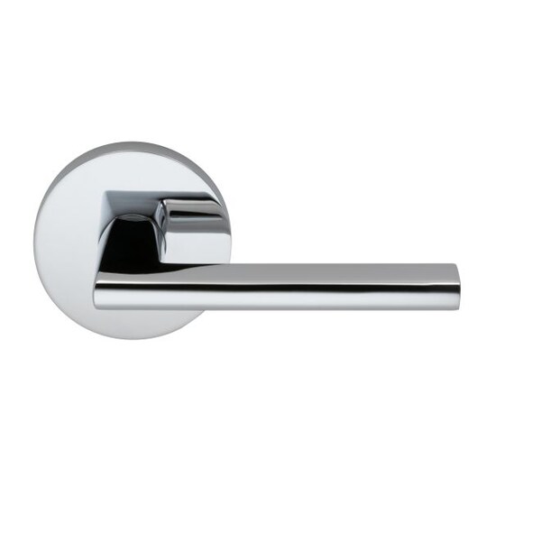 Single Dummy Right Hand Lever Bright Chrome 925 with Modern Rose