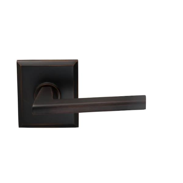 Rectangular Rose Priv Lever 2-3/8" BS T Strike Tuscan Bronze 925