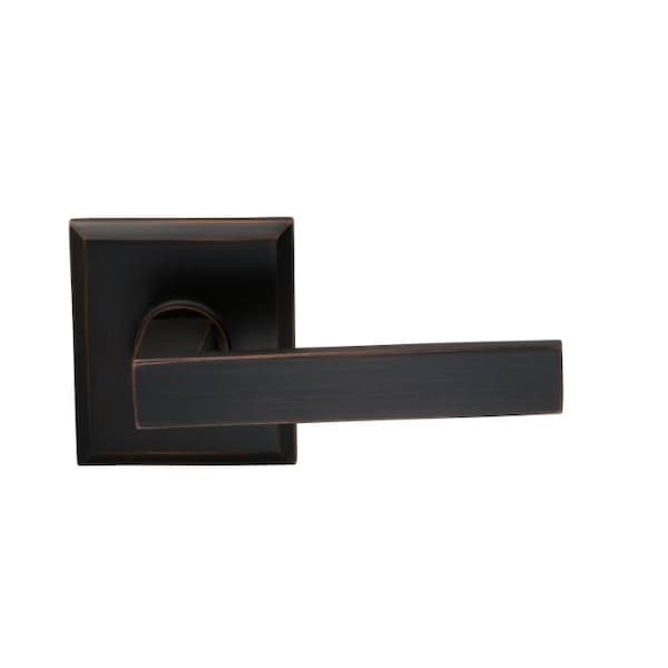 Rose Single Dummy Right Hand Lever Tuscan Bronze 930 with Rectangular