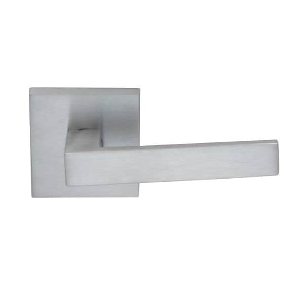 Single Dummy Right Hand Lever Satin Chrome 930 with Square Rose