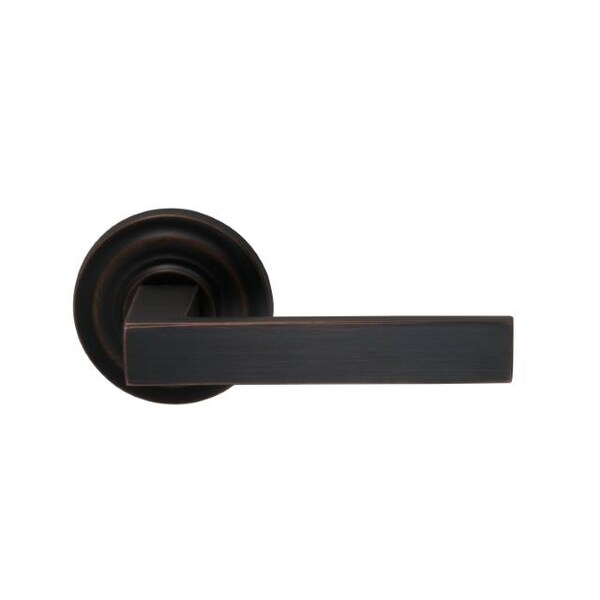 Traditional Rose Priv Lever 2-3/4" BS T Strike Tuscan Bronze 930