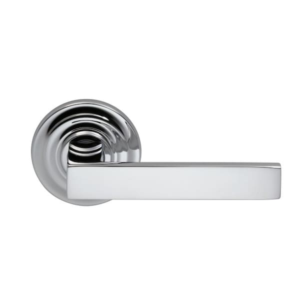 Traditional Rose Pass Lever 2-3/4" BS T Strike Bright Chrome 930